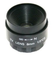 SSE-0812NI Casey 8mm Fixed Iris CCTV Lens