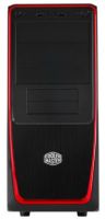 CH-CE311R+350 Coolermaster Elite 311 black with Red highlight with thermal master 350w psu PC Chassis