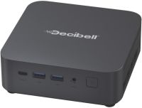 Decibell N3ES Mini Desktop PC, i3-1215U up to 4.4GHz, 8GB RAM, 256GB SSD, Win 11 Pro
