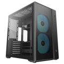 R-CG590MESH-BKANA2-G Deep Cool CG590 Mesh 2F ATX ARGB Gaming Chassis - Black