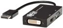 P136-06N-HDV-4K Eaton DisplayPort to VGA/DVI/HDMI All-in-One Converter Adapter