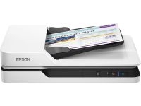 Epson WorkForce DS-1630 A4 Colour Flatbed Scanner - Gray, Duplex, ADF, USB