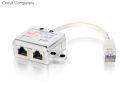 127603 EQUIP SPLITTER, CAT5E 1 X RJ45 - 2 X RJ4
