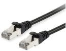 605594 Equip 5m cable Network CAT6 s/FTP PoE 250MHz - Black
