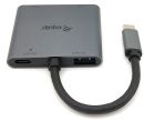133484 Equip USB-C 4-in-1 Dual HDMI Adapter - USB 3.0 / 100W USB PD