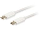 128352 Equip USB 3.2 Gen 2 Type-C to Type-C cable - 2.0m - White