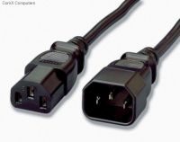 112100 EQUIP CABLE, POWER EXT 1.8M - M-F