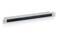 327411 Equip 19" Brush Panel 1U Black