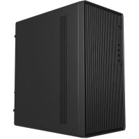 FSP S120 mATX Mid Tower Desktop Chassis - Black