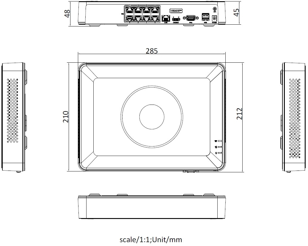 DS-7108NI-Q1/8P