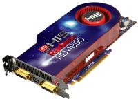HIS AMD Radeon HD 4890 1GB RAM DDR5 PCIe graphics card, 2x DVI