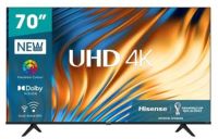 Hisense A6H Series 70" UHD Direct LED Vidaa Smart TV *TV license*