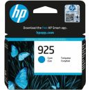 4K0V6PE HP 925 Cyan Original Ink cartridge
