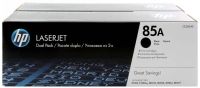 CNHPCE285AF HP CE285E 85A Black Laser Toner cartridge - Dual Pack