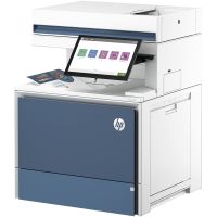 HP Colour LaserJet Enterprise Flow MFP 6800zf Multifunction A4 Laser Printer, Print, Copy, Scan, Fax, Duplex, USB, LAN