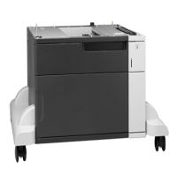 HP 1x 500-sheet feeder / cabinet / stand - M725