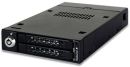 MR-i992R iCYDOCK ToughArmor mb992skR-b Full Metal Dual Bay RAID 2.5” SATA HDD &amp; SSD Mobile Rack for 3.5" Front Device Bay