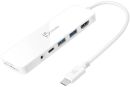DS-JCD373 J5create JCD373 USB-C Multi-Port Hub with Power Delivery