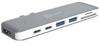 DS-JCD382 j5 Create JCD382 Ultradrive with dual card readers for Macbook Pro 2016 13" / 15"