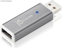 J5 create JUC610 USB2.0 to type-A female converter - android mirror switch with display on PC