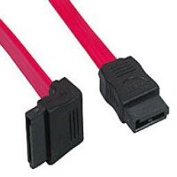Lindy 0.7m SATA Short Right-Angled (90°) Connector Cable