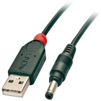 Lindy 1.5m USB to 4.8mm Inner / 1.7mm Outer DC Cable