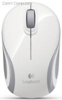 Logitech M187 White Wireless Mouse