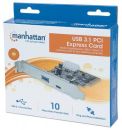 151757 Manhattan PCI Express card 2 x external ports
