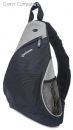 439886 Manhattan Dashpack Black &amp; Grey 12" Lightweight Notebook Bag