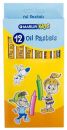 6009608647482 Marlin Kids Oil Pastels (Pack of 12)