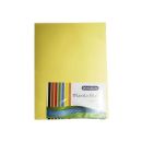 6009685854018 Marlin A4 Flat File Folders Yellow Pack of 100