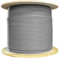 MCAT6-500G Mecer Must-X CAT6 500m solid - U/UTP Grey network cable