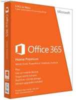 SF-Mo365HP Microsoft Office 365 Home Premium (Medialess. 1 Year Subscription)