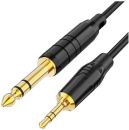 3.5MMTO6.355MTR Microworld 3.5mm to 6.35mm 5m audio cable