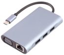 7IN1DOCK Microworld USB-C Dock 7 in 1