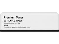 W1106A Microworld W1106A Black Laser Toner Cartridge for HP 106A
