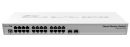 MT-RBCRS326-24G-2S+ MikroTik CRS326-24G-2S+RM Cloud Router Switch Dual boot SwOS / RouterOS, 24x port Gigabit Ethernet switch with two SFP+ ports