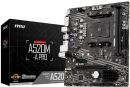 A520M-A PRO MSI A520M-A Pro AMD 3rd Gen Socket AM4 mATX Motherboard