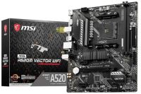 MSI A520M Vector WiFi 3rd Gen Ryzen &amp; 4000 series AMD AM4 mATX motherboard