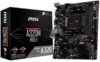 MSI A320M PRO-E AMD 320 Chipset Socket AMD Ryzen AM4 Motherboard