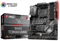 MSI B450 Tomahawk AMD B450 Chipset AMD Ryzen AM4 Socket Motherboard