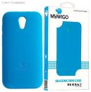 MWGCO4192A MyWiGo CO4192A Silicon blue bumper for MyWigo Turia 2 - Blue