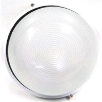LIGBWP Noble Pays Round Bulkhead Large White Light Fitting