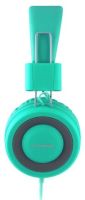 PHP8603 Polaroid PHP8603 Grey And Turquoise Headphones In Line Microphone