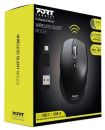 900713 Port Black Wireless Silent Mouse