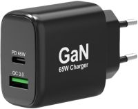 Port Connect 65W GaN Type-C and USB Type-A fast charger