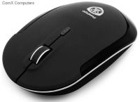 Prestigio Black &amp; Silver Wireless Mouse