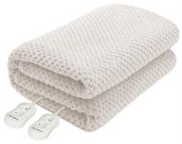 ZEPP183188CF Pure Pleasure King Fullfit Coral Fleece Electric Blanket - 183cm x 205cm