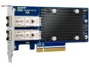 QXG-10G2SF-X710 QNap Dual-Port SFP+ 10GbE PCI-e Gen3 x8 Network Expansion card