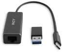 RCT ADP-GN101CU RCT USB 3.0 Type-C to RJ45 Gigabit Ethernet adaptor with USB Type-C to a adaptor